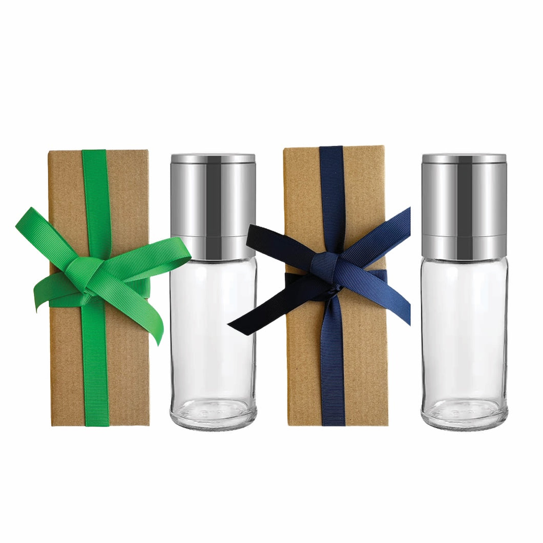 Salt and Pepper Grinders Christmas Gift Set - Medium